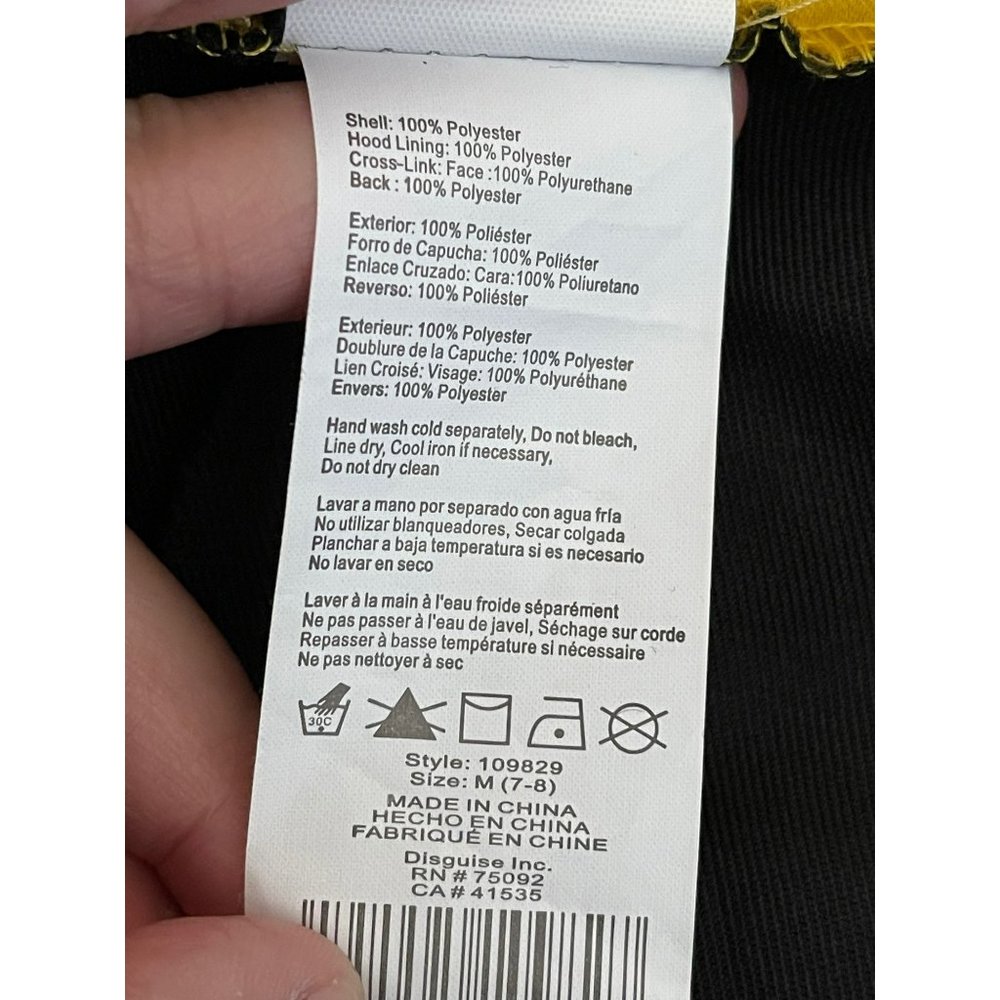 Harry Potter Draco Hooded Cloak Halloween Costume - Kids Medium - Picture 13 of 13